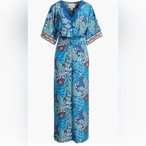 New with Tags Lilly Pulitzer Adalyn V-Neck Maxi Dress Size 12
